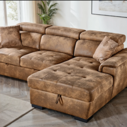Faux Leather Corner Sofas