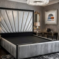 Solara Bed - Modern Upholstered BedFrame