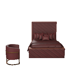 Luciano Luxury Bed-frame