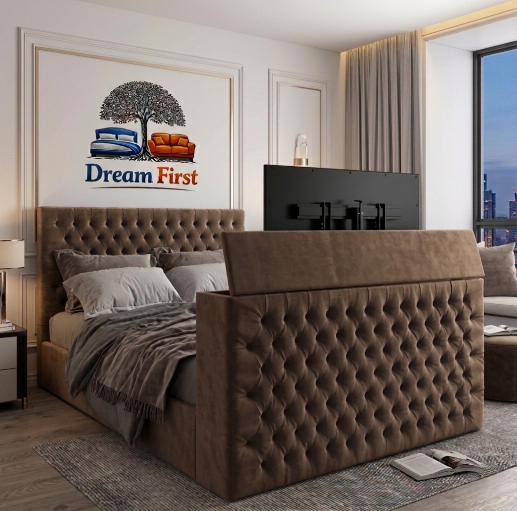 The Netflix Chesterfield TV Bed Frame – Dream First