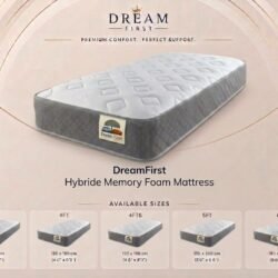 DreamFirst Hybride Memory Foam Mattress